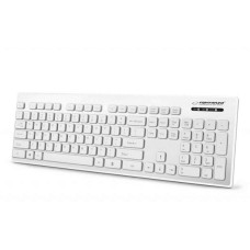 Esperanza EK130W keyboard USB QWERTY White