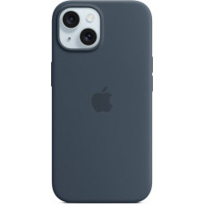 Apple iPhone 15 Silicone Case with MagSafe - Navy