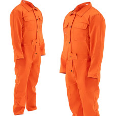 Stamos Germany Liesmu slāpējošs metināšanas aizsargtērps, L izmērs - oranžs