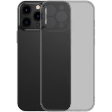 Baseus Korpusa vāciņš iPhone 13 Pro, stingrs korpuss ar gēla rāmi, melns