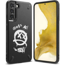 Ringke Izturīgs maciņš priekš Galaxy S22+ Onyx Design Graffiti melns