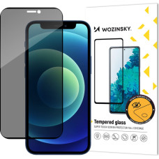 Wozinsky Rūdīts stikls iPhone 12 Pro Max ar Anti Spy Privacy Glass filtru