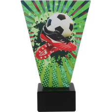 Tryumf Stikla futbola trofeja / 17,5 cm /