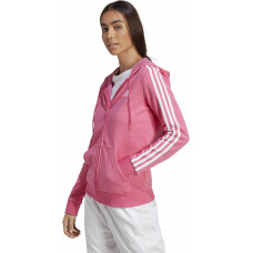 Adidas Džemperis 3 Stripes FL Full-Zip HD ID0032 / rozā / XS