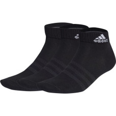 Adidas Plānas un vieglas potīšu zeķes 3PP IC1282 / melnas / 40-42