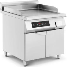 Royal Catering Gluds brīvi stāvošs indukcijas grils 720 x 610 mm 80-300 C 10000 W
