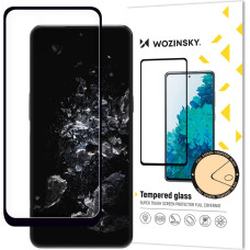 Wozinsky 9H pilnekrāna rūdīts stikls OnePlus 10T / Ace Pro ar melnu rāmi, pilnais līmes rūdīts stikls