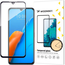 Wozinsky 9H rūdīts stikls visam Infinix Note 12 Pro ekrānam ar korpusam draudzīgu melnu rāmi