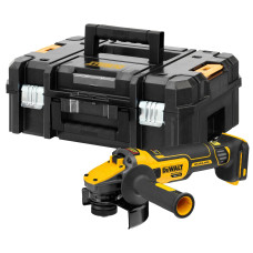 Dewalt-Maszyny bezvadu leņķa slīpmašīna 125mm 18V Li-Ion XR FELXVOLT ADVANTAGE DEWALT [DCG409VSNT-XJ] ar ātruma regulēšanu, TSyes