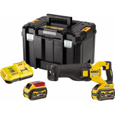 Dewalt-Maszyny bezvadu virzuļzāģis 54 V FLEXVOLT, Li-lon, 2 x 6,0 Ah, TSTAK, DeWalt [DCS389T2-QW]