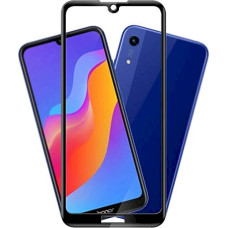 Tempered Glass 9D Aizsargstikls Pilnam Ekrānam Huawei Honor 8A | Y6S | Y6 (2019) Melns