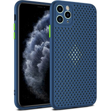 Fusion Breathe Case Silikona Aizsargapvalks Priekš Huawei P30 Lite Zils