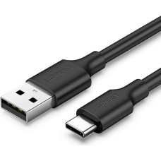 Niķelēts USB-C kabelis UGREEN 2 m (melns)