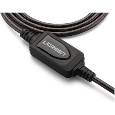 USB 2.0 extension cable UGREEN US121, active, 5m (black)