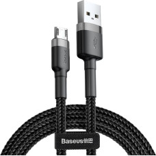 Baseus Cafule Cable USB For Micro 2A 3m Gray+Black