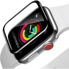 Baseus 5D SGAPWA4-E01 Aizsargstikls Pilnam Ekrānam Apple Watch 1 | 2 | 3 38 mm Melns