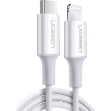 Ugreen USB Typ C - Lightning MFI cable 1m 3A 18W white (10493)