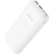 Borofone BJ16A Cube power banka 20000 mAh | 2 x USB balta