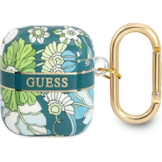 Guess case for AirPods 1 | 2 GUA2HHFLN green Flower