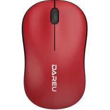 Wireless mouse Dareu LM106 2.4G 1200 DPI (black&red)