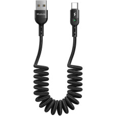 USB Spring Cable to USB-C Mcdodo Omega CA-6420 1.8m (Black)