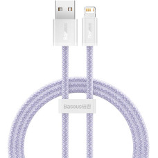 USB cable for Lightning Baseus Dynamic 2 Series, 2.4A, 1m (purple)