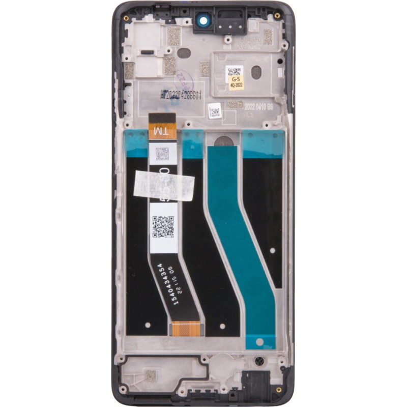 Motorola G62 LCD Display + Touch Unit + Front Cover (Service Pack)