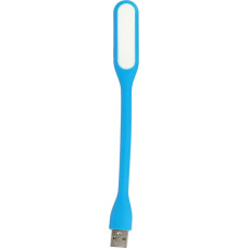 Mini LED Lamp Silicone USB Light blue