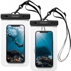 Spigen Waterproof Case A601 Universal 2szt Crystal Clear