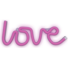 Forever Light Neon LED Light LOVE pink Bat + USB FLNEO5 Forever Light