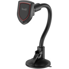 Budi 522 magnetic dashboard car holder, rotating (black)