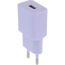 Setty charger 1x USB 2,4A LSIM-A-129 lilac