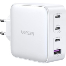 Fast charger GaN 3xUSB C | USB 100W PPS Ugreen CD226 - white