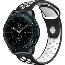 Beline pasek Watch 22mm Sport Silicone czarno-biały black|white box