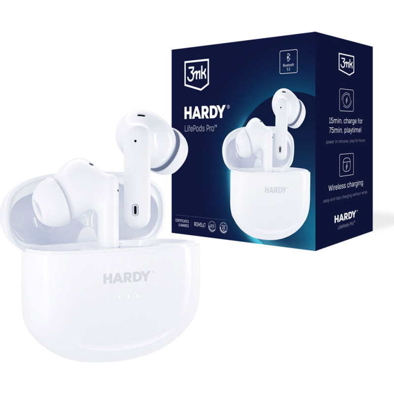 Accessories - 3mk HARDY LifePods Pro White