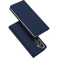 Wallet case with stand for Samsung Galaxy S23 FE Dux Ducis Skin Pro - blue