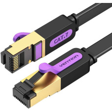 Vention Flat UTP Category 7 Network Cable Vention ICABF 1m Black