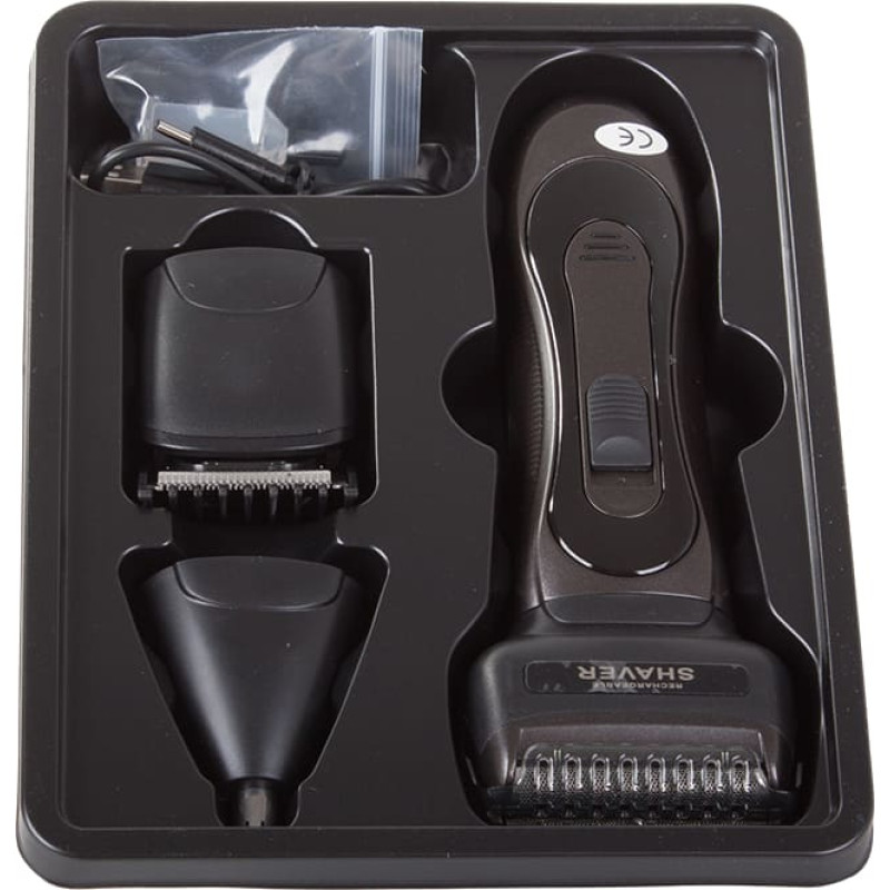 Goodbuy bārdas trimmeris | skuveklis | deguna matiņu trimmeris melns