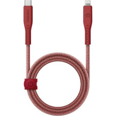 Energea kabel Flow USB-C - Lightning C94 MFI 1.5m czerwony|red 60W 3A PD Fast Charge