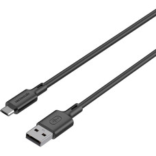 Riversong cable Zeta USB - microUSB 1,0m 2,4A black CM118