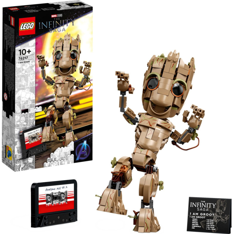 Lego Blocks Super Heroes 76217 I am Groot