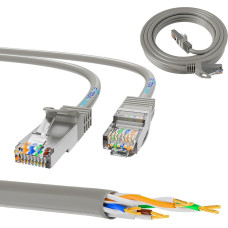 Extralink Kat.5e UTP 10m | LAN Patchcord | Vara vītā pāra savienojums