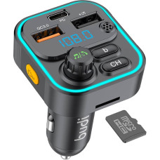 Budi Car transmitter Budi T05, 2 x USB + USB-C