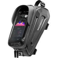 Rockbros B68-1 armored bicycle bag with phone cover 1.5l - black