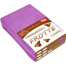 Frotē pieguļošs palags 60x120 fuksija 062 biezs 200g/m2