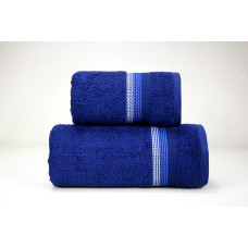 Ombre dvielis 70x140 tumši zils 450g/m2 Frotex