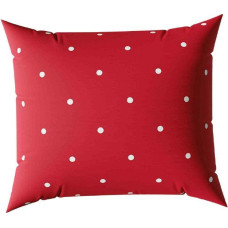 Ziemassvētku spilvendrāna 70x80 3A sarkana balta polka dots kokvilnas Xmass