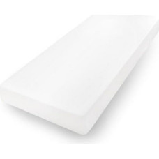 Džersijai pieguļošs palags 90/100x190/200 ar likras baltu ar gumiju augstajam matracim 30 cm Džersija 2
