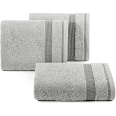 Dvielis 50x90 Rhodes tumši sudraba 03 frotē audums 500g/m2