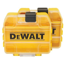 Dewalt-Akcesoria Small Bulk Storage Tough Case+ DEWALT uzgaļu kaste [DT70800-QZ] 2 gab.